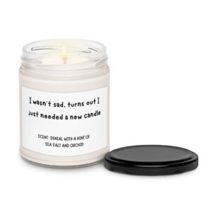 I Wasn't Sad Candle Sea Salt and Orchid Scent