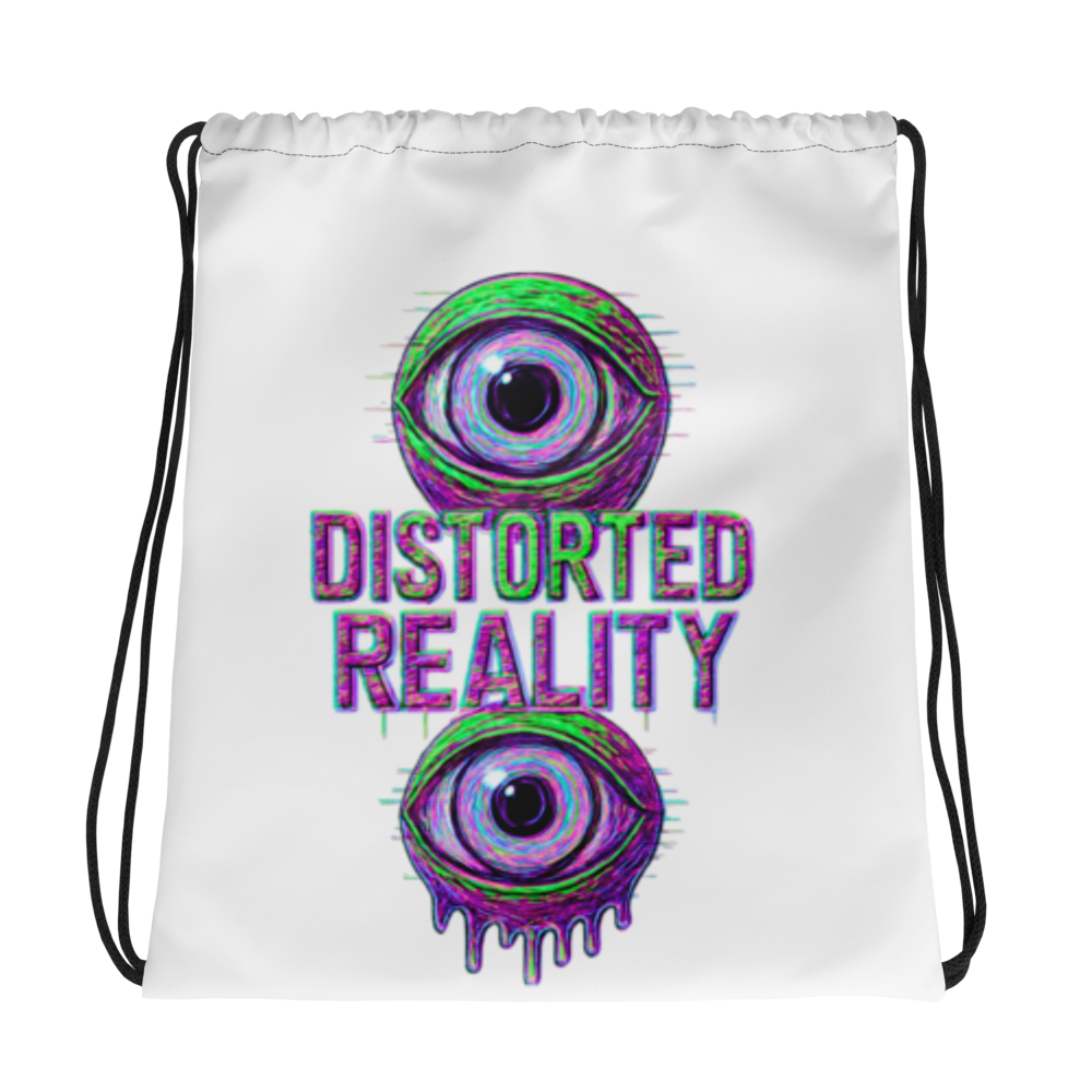Distorted Reality™ Drawstring Bag - Image 2
