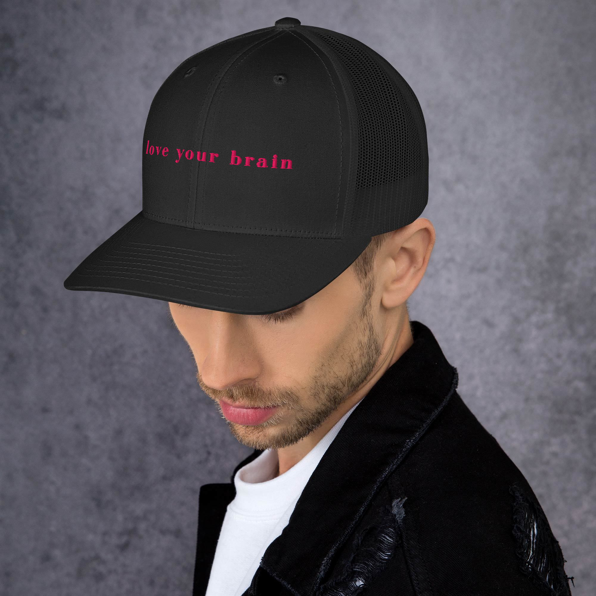 Love Your Brain™ Trucker Cap - Image 41