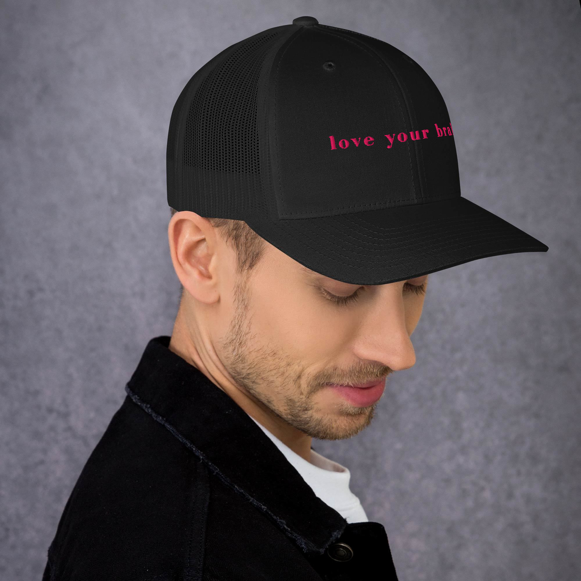 Love Your Brain™ Trucker Cap - Image 42