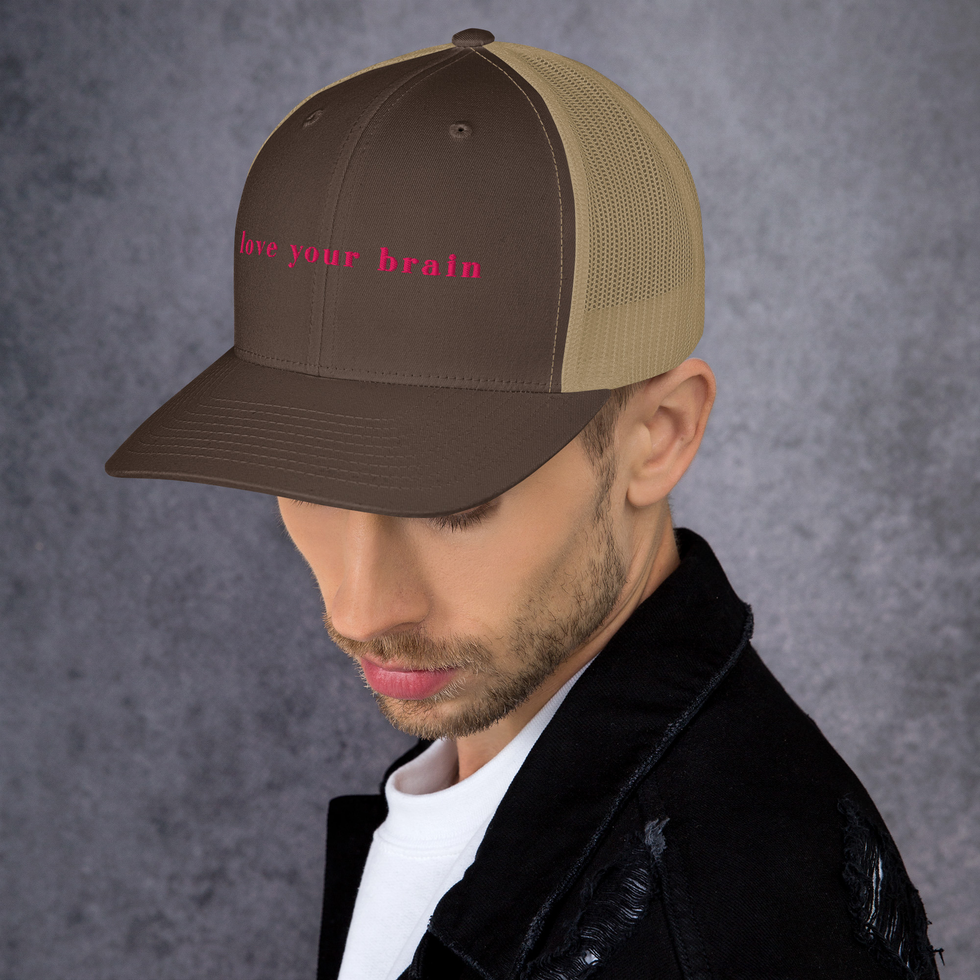 Love Your Brain™ Trucker Cap - Image 62