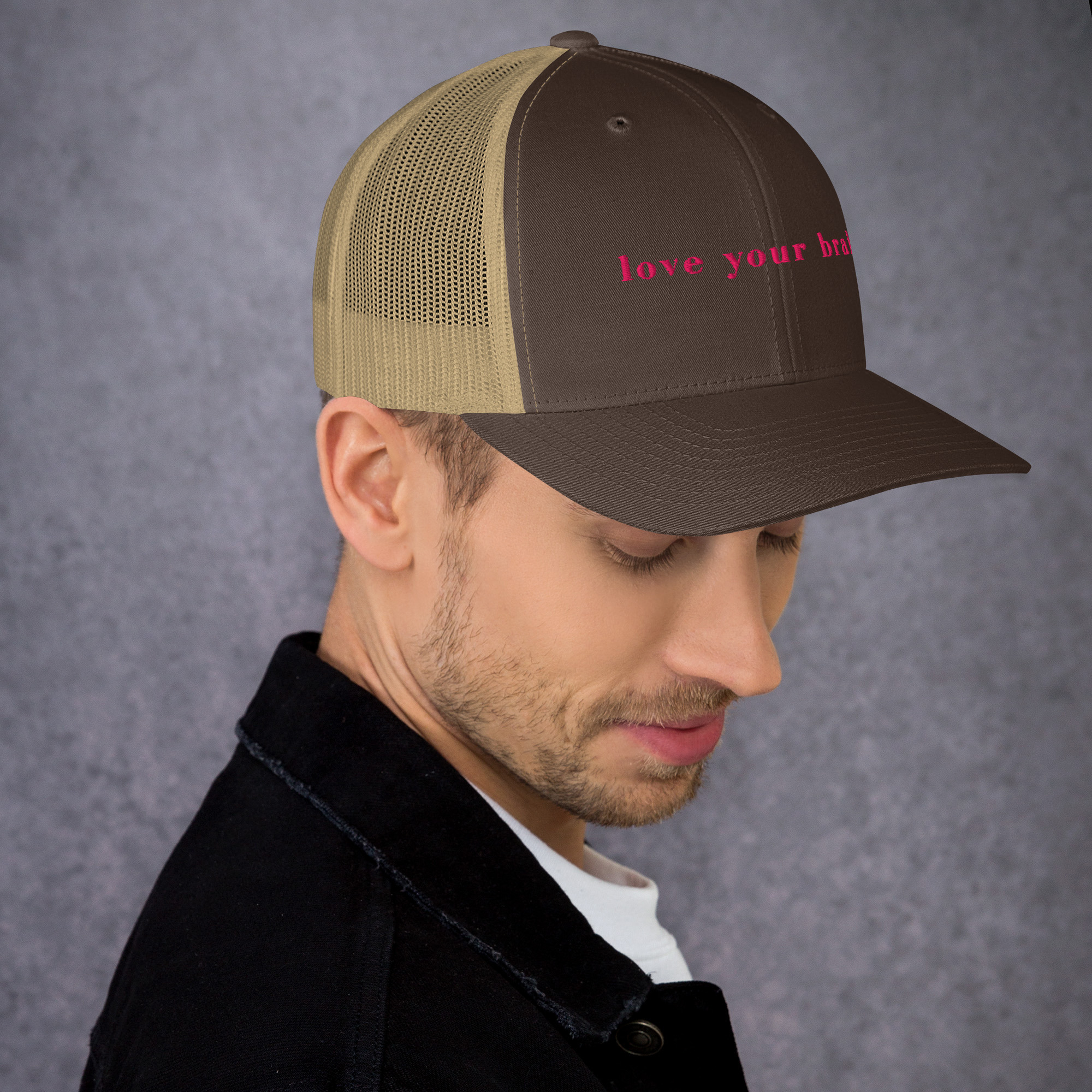 Love Your Brain™ Trucker Cap - Image 16