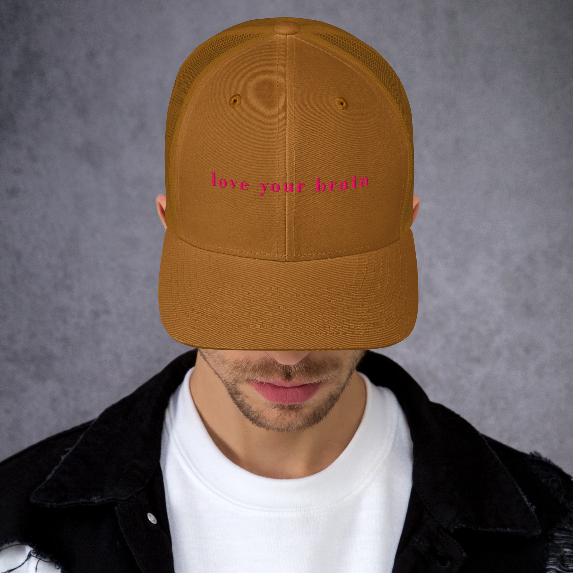 Love Your Brain™ Trucker Cap - Image 70
