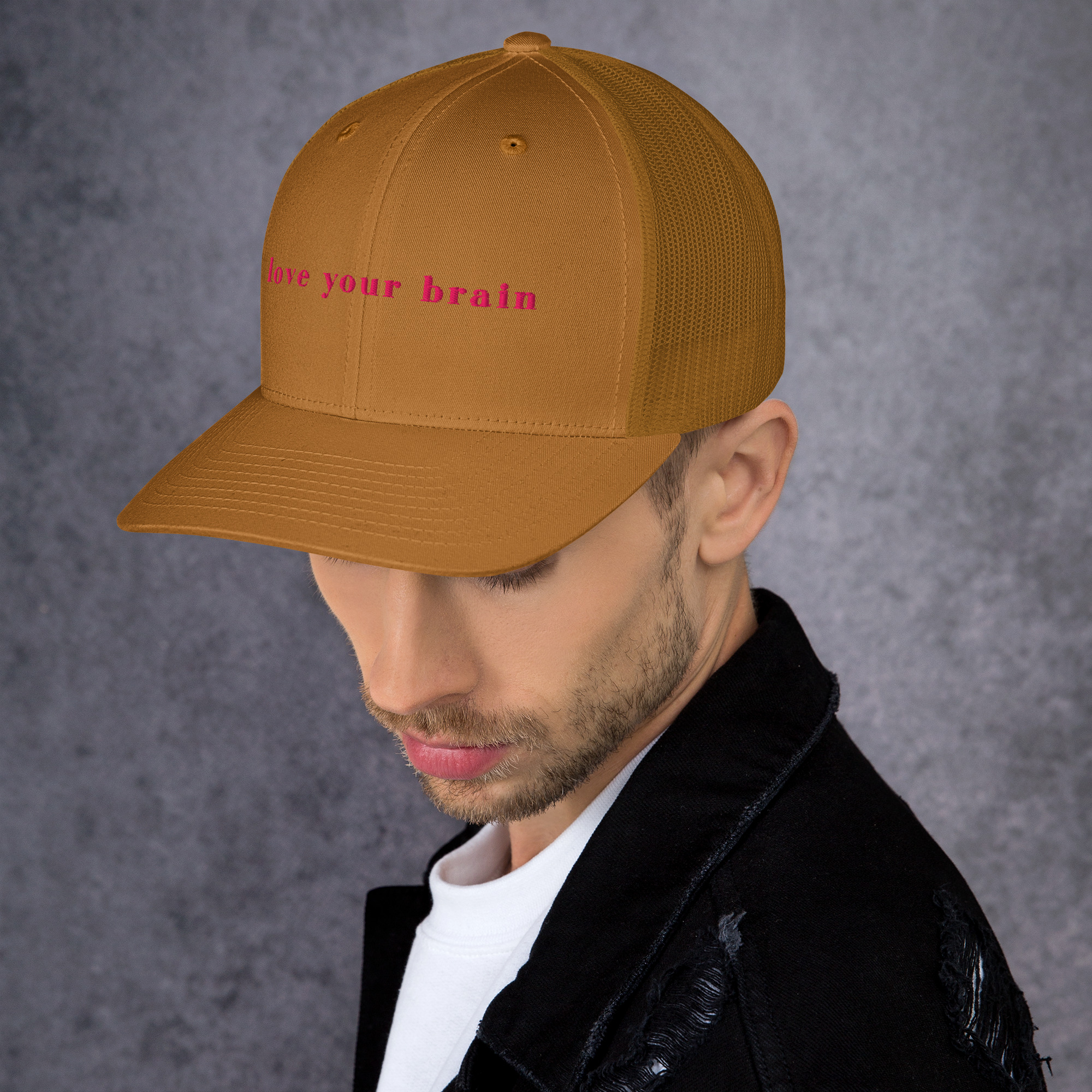 Love Your Brain™ Trucker Cap - Image 71