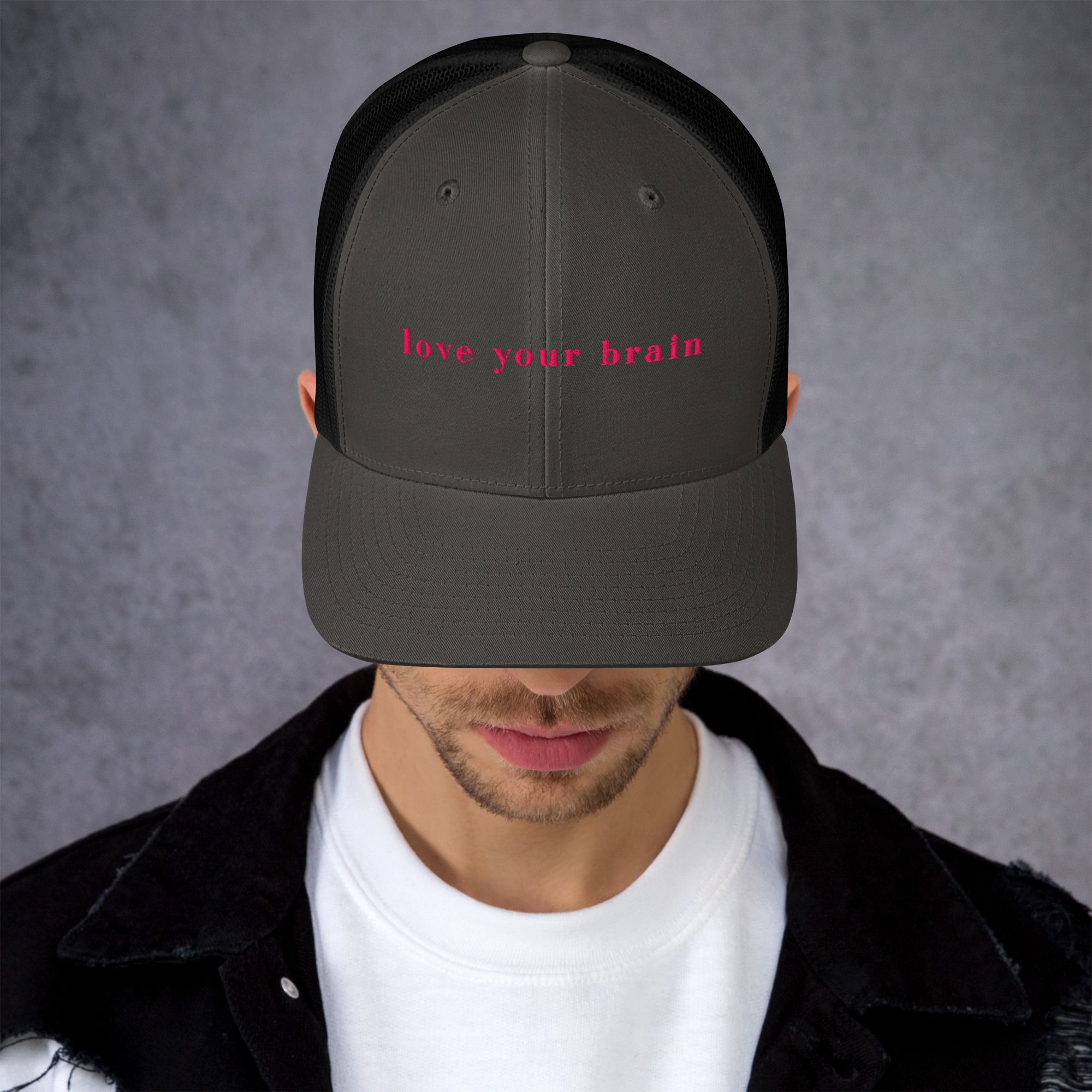 Love Your Brain™ Trucker Cap - Image 49