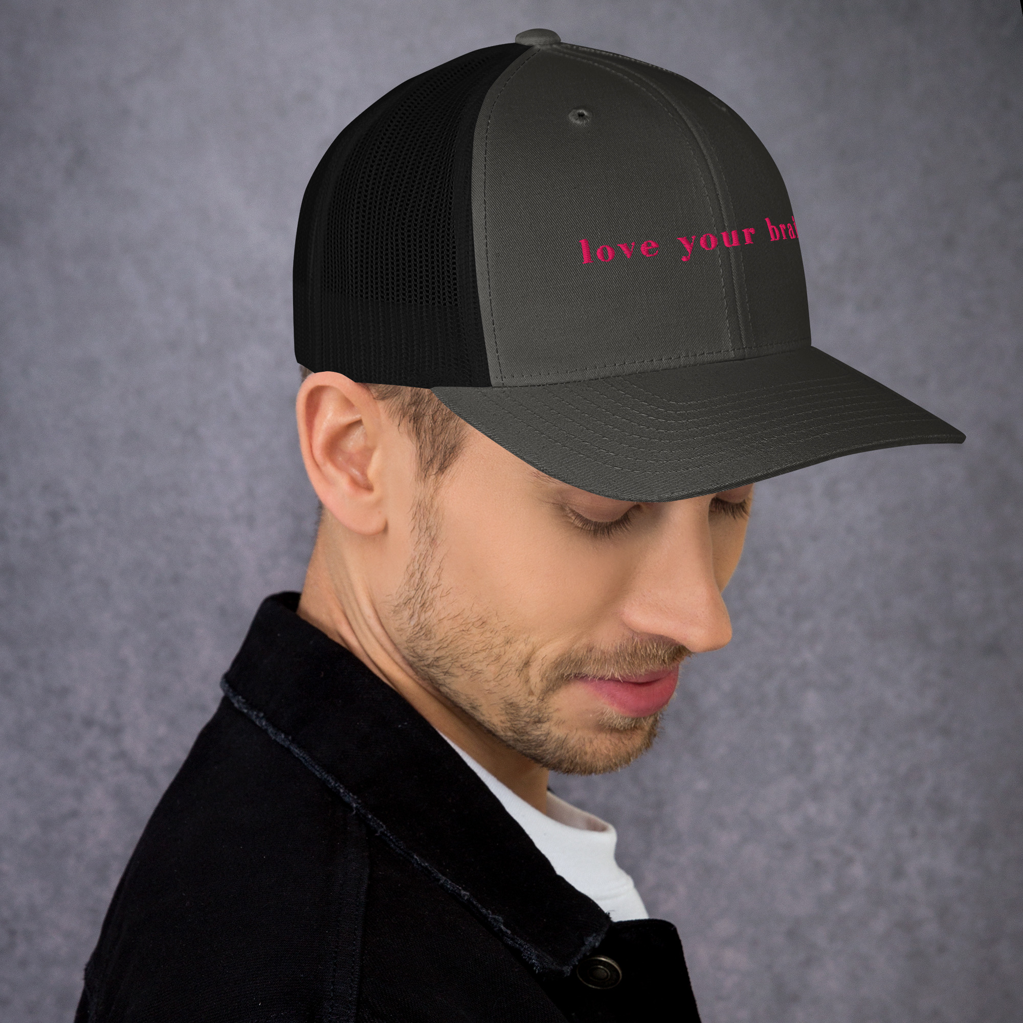 Love Your Brain™ Trucker Cap - Image 51