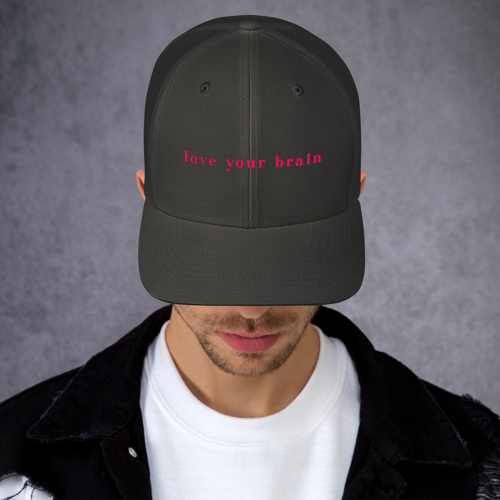 Love Your Brain™ Trucker Cap - Image 52