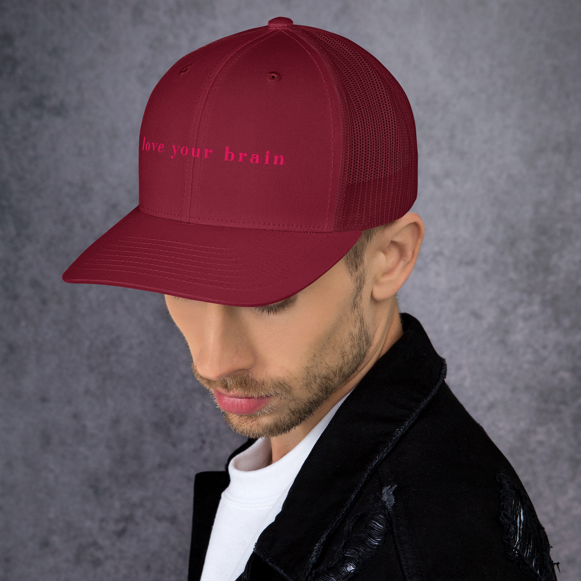 Love Your Brain™ Trucker Cap - Image 11