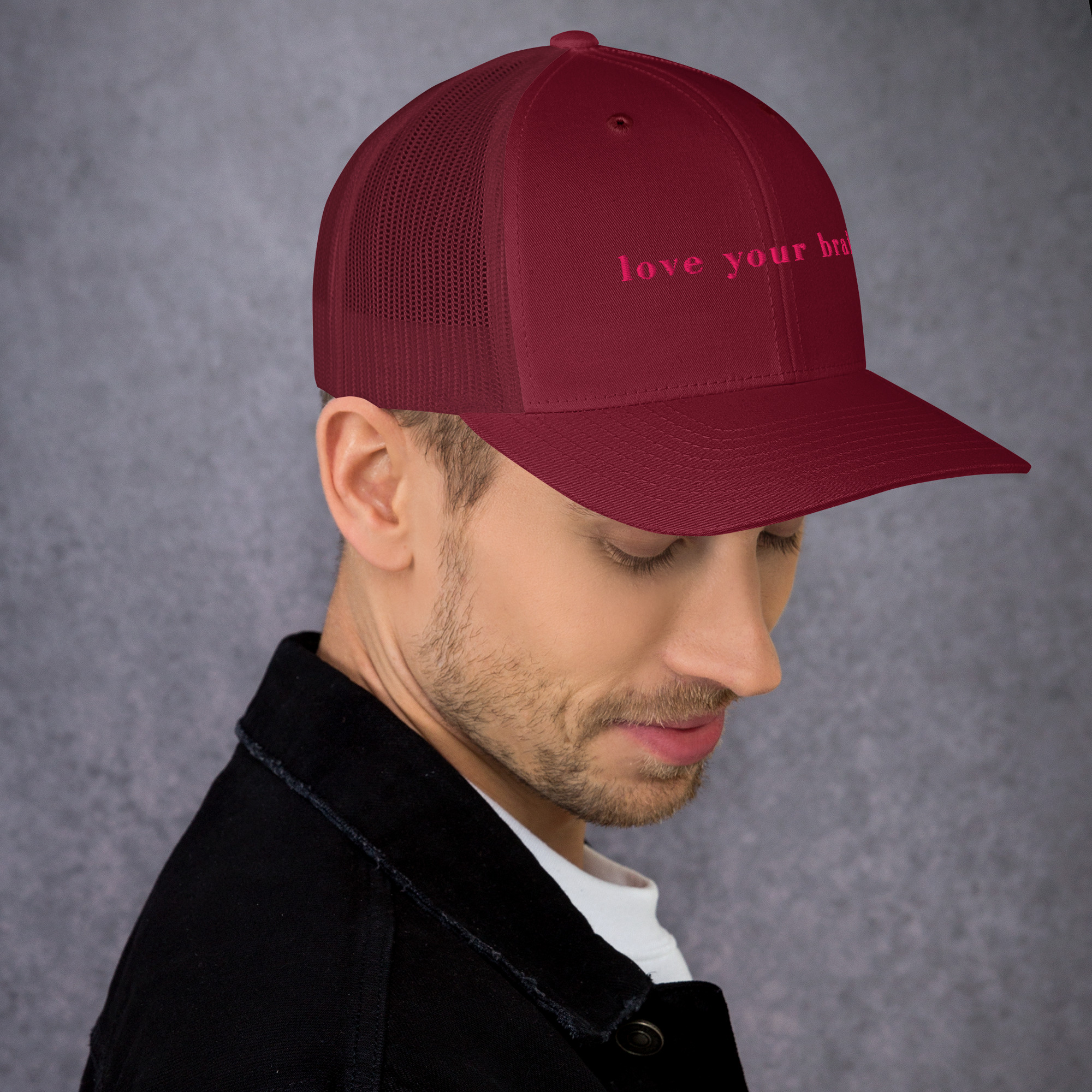 Love Your Brain™ Trucker Cap - Image 12
