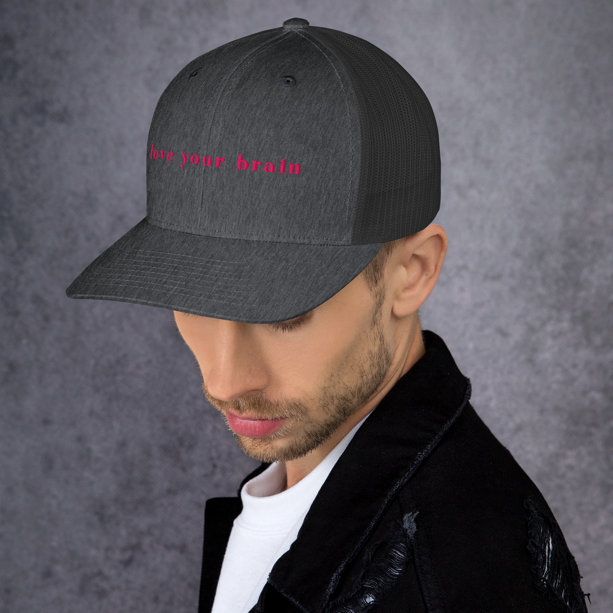 Love Your Brain™ Trucker Cap - Image 17
