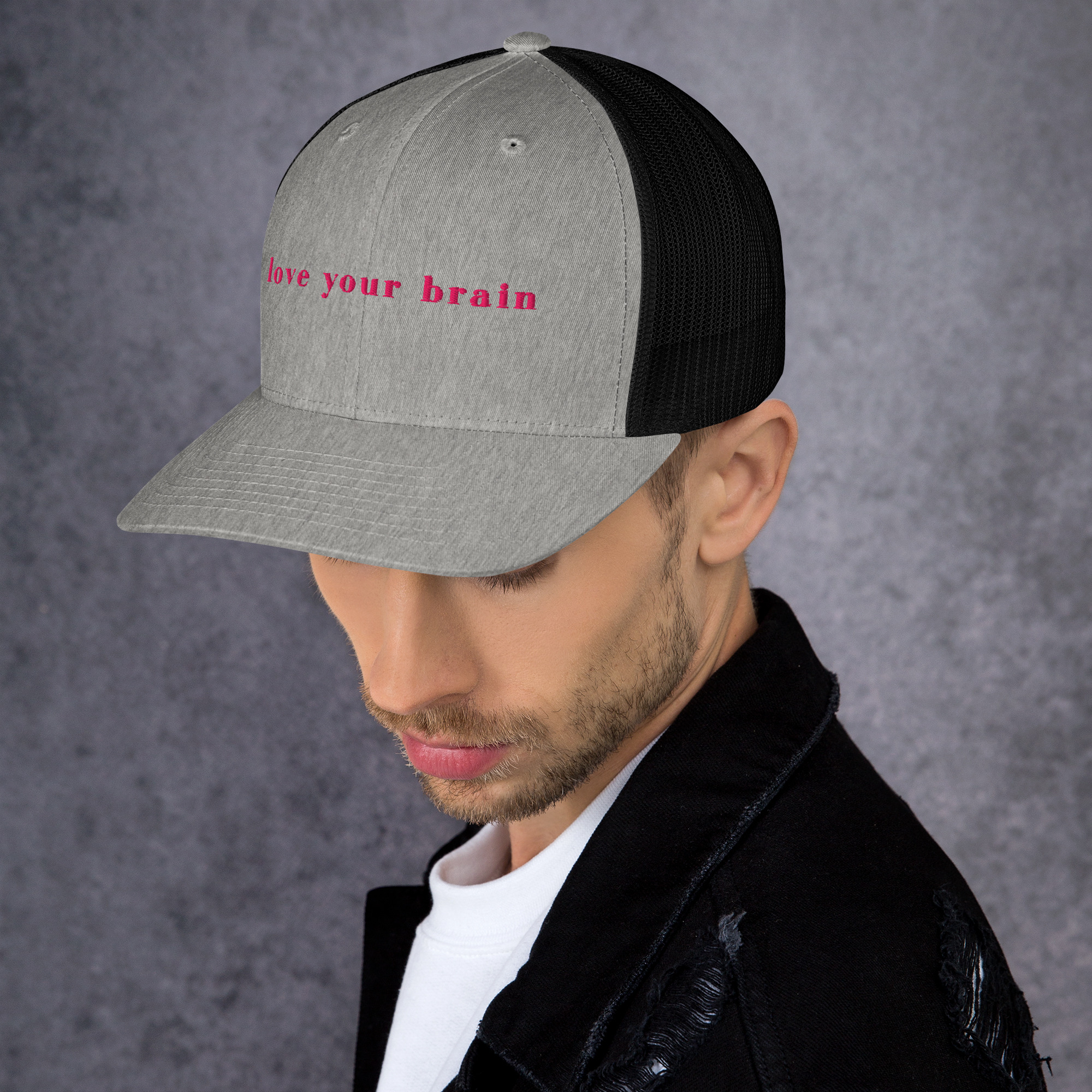 Love Your Brain™ Trucker Cap - Image 27