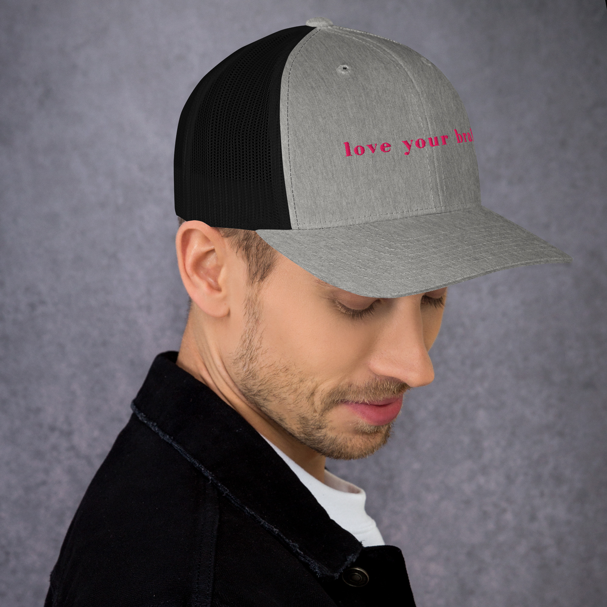 Love Your Brain™ Trucker Cap - Image 81