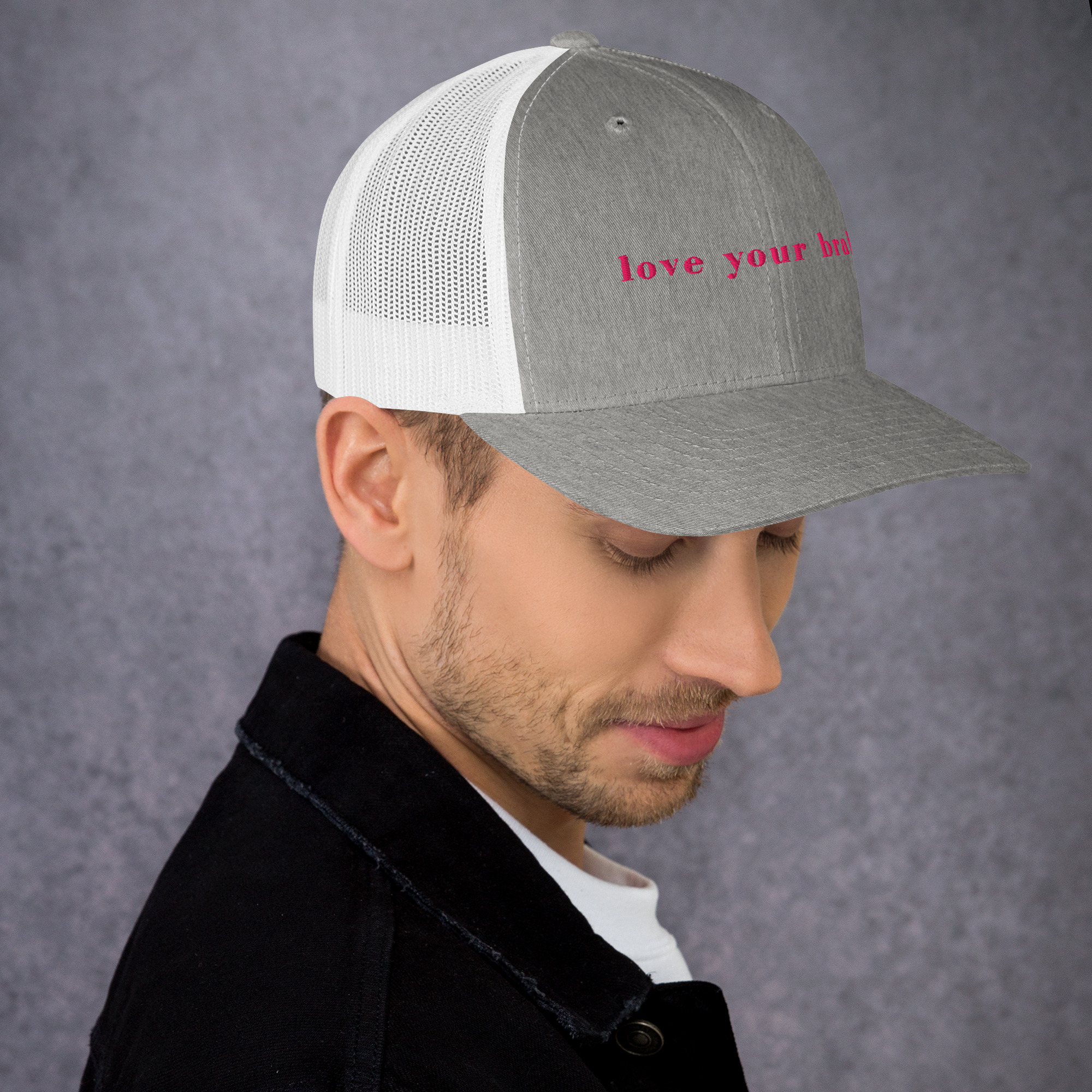 Love Your Brain™ Trucker Cap - Image 84