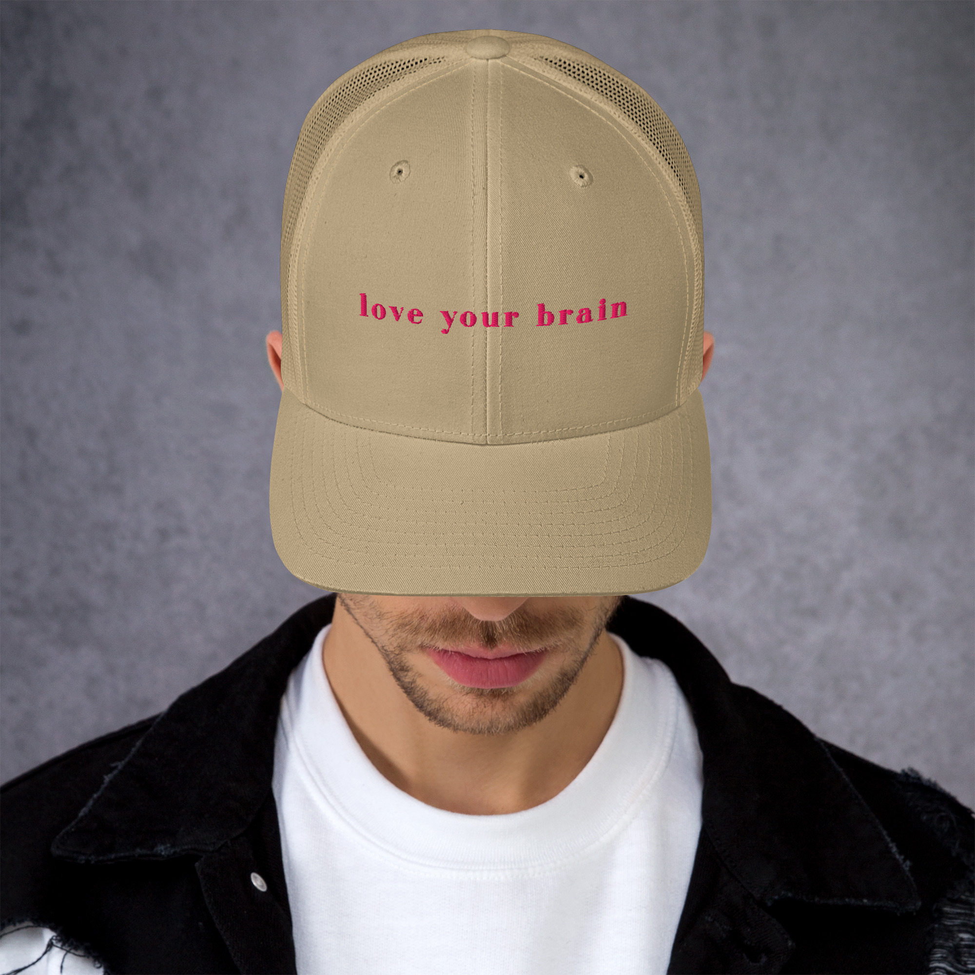 Love Your Brain™ Trucker Cap - Image 88