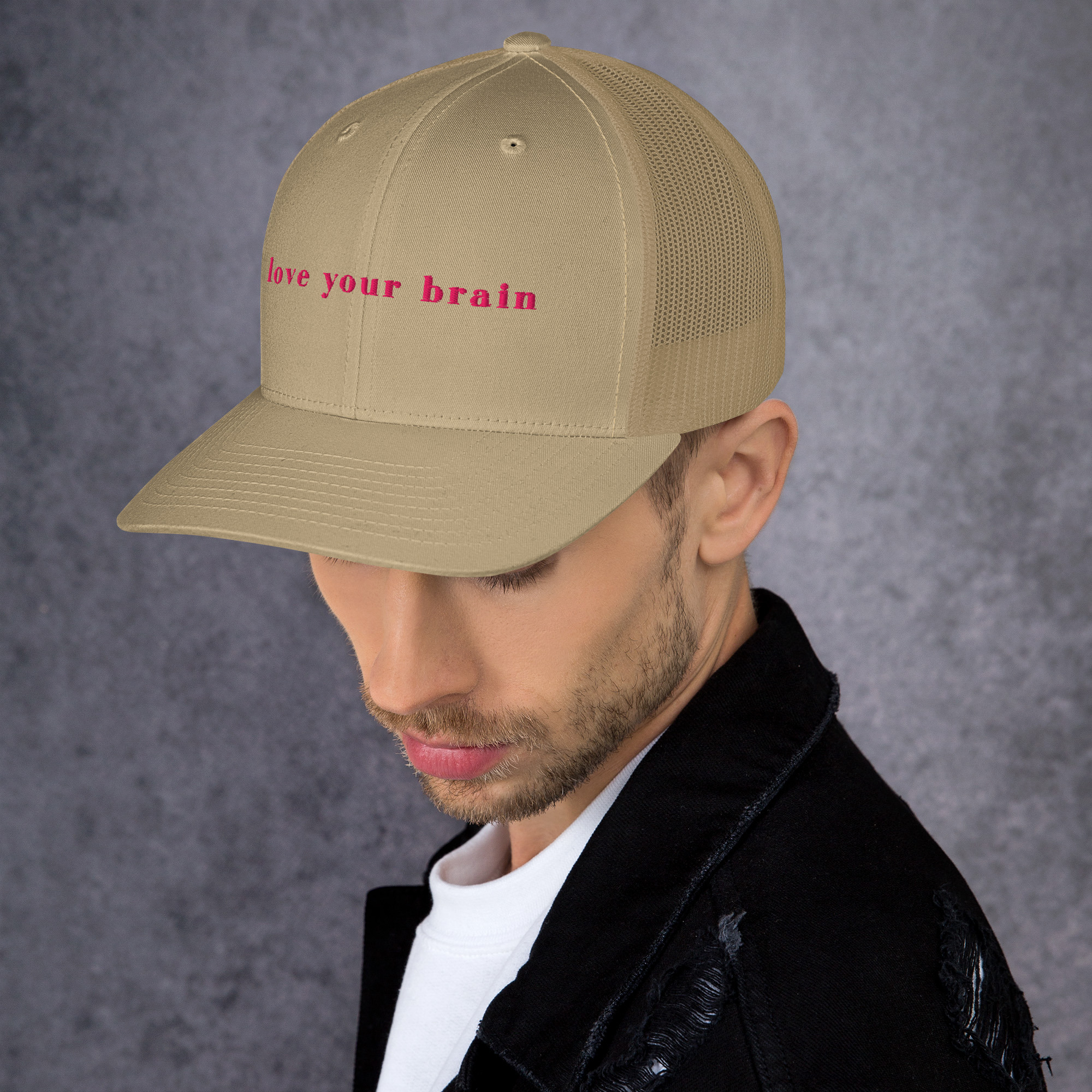 Love Your Brain™ Trucker Cap - Image 89