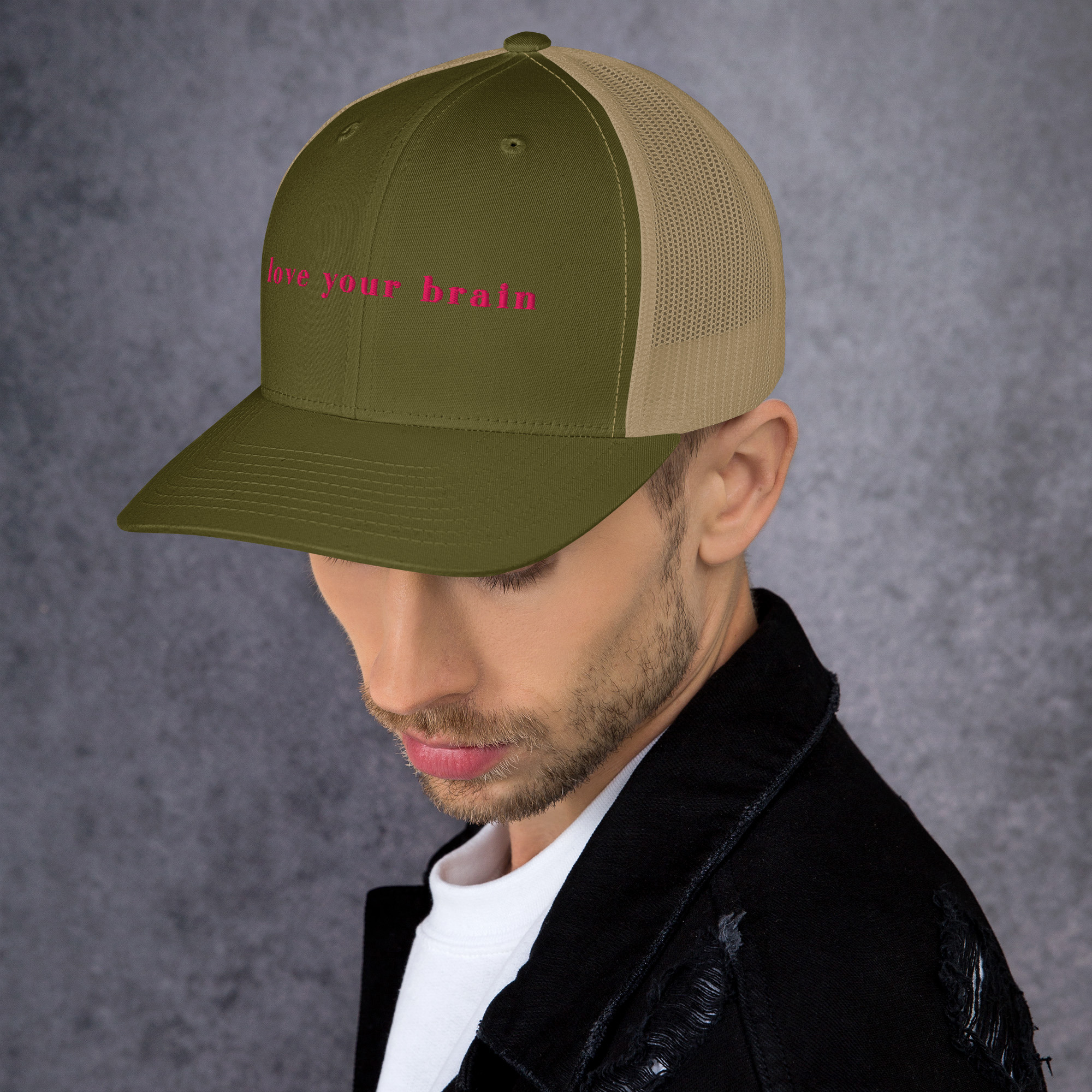 Love Your Brain™ Trucker Cap - Image 35