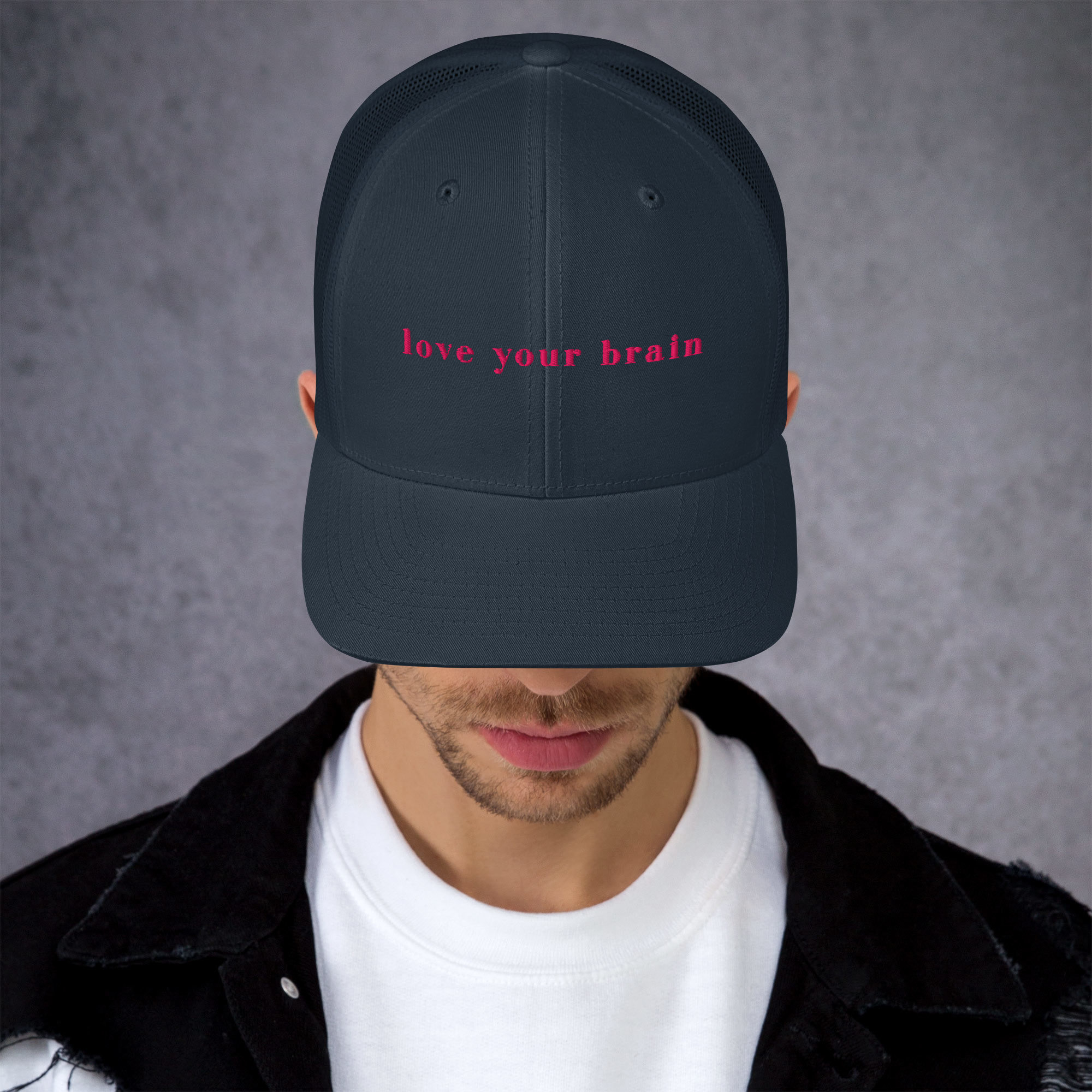 Love Your Brain™ Trucker Cap - Image 43