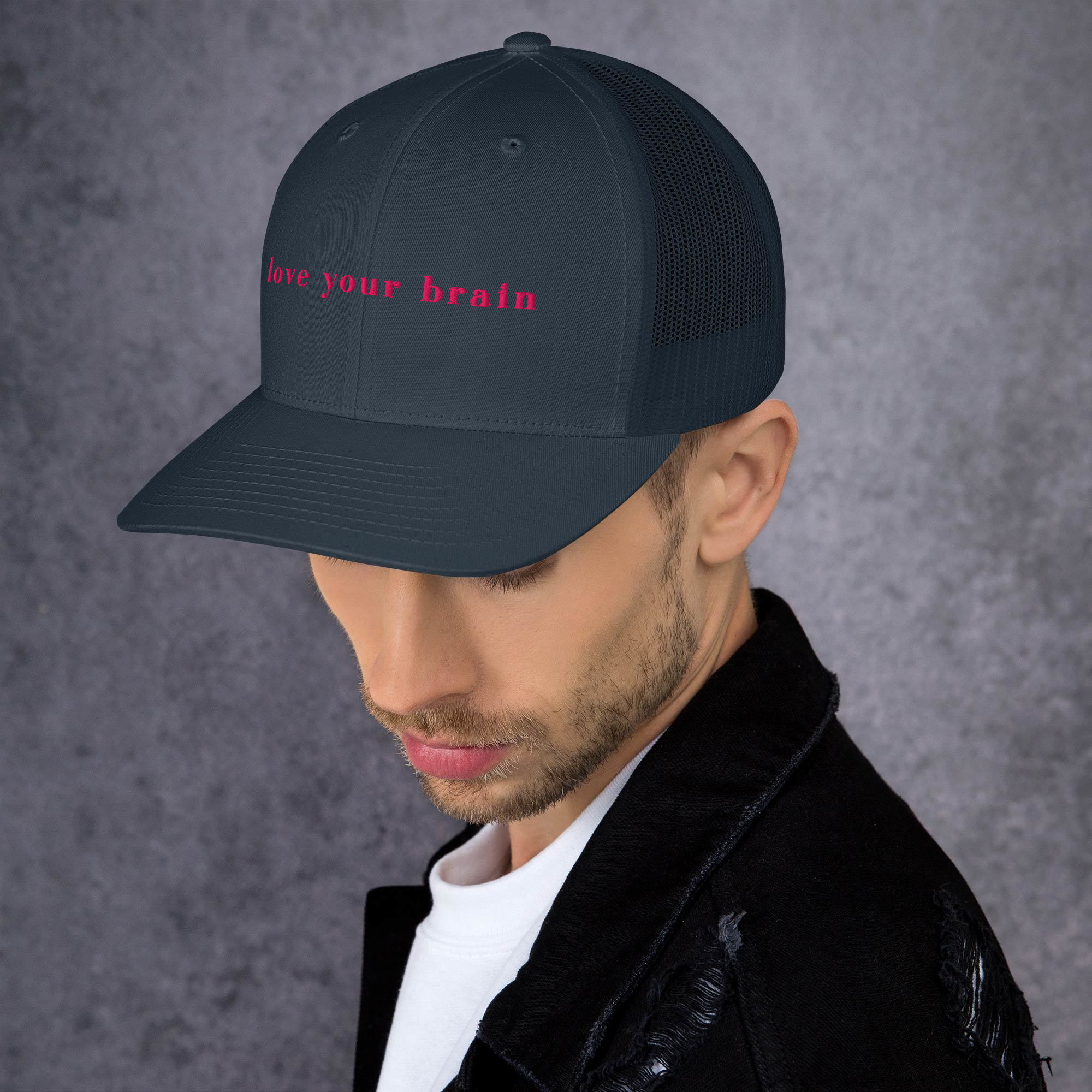 Love Your Brain™ Trucker Cap - Image 44