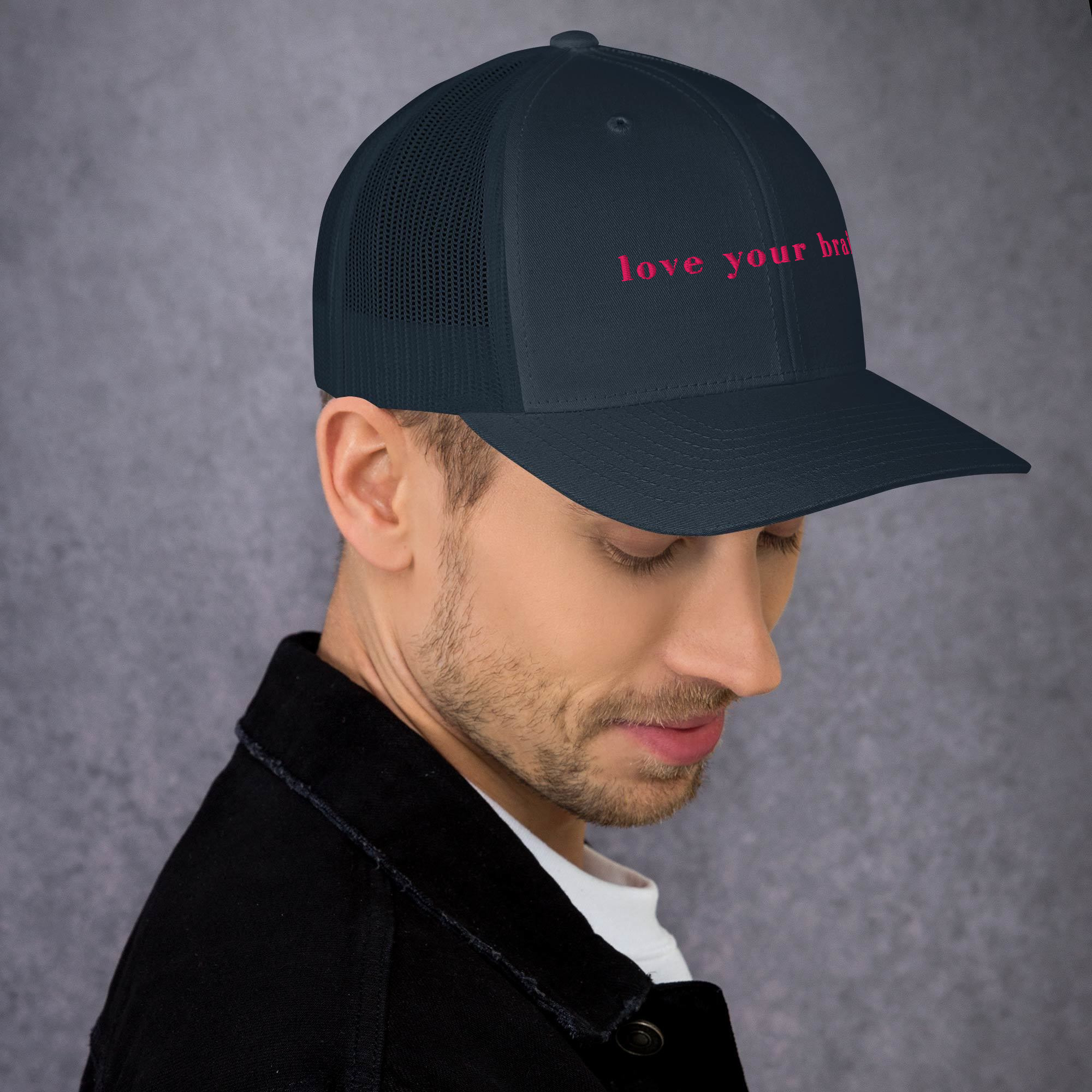 Love Your Brain™ Trucker Cap - Image 45