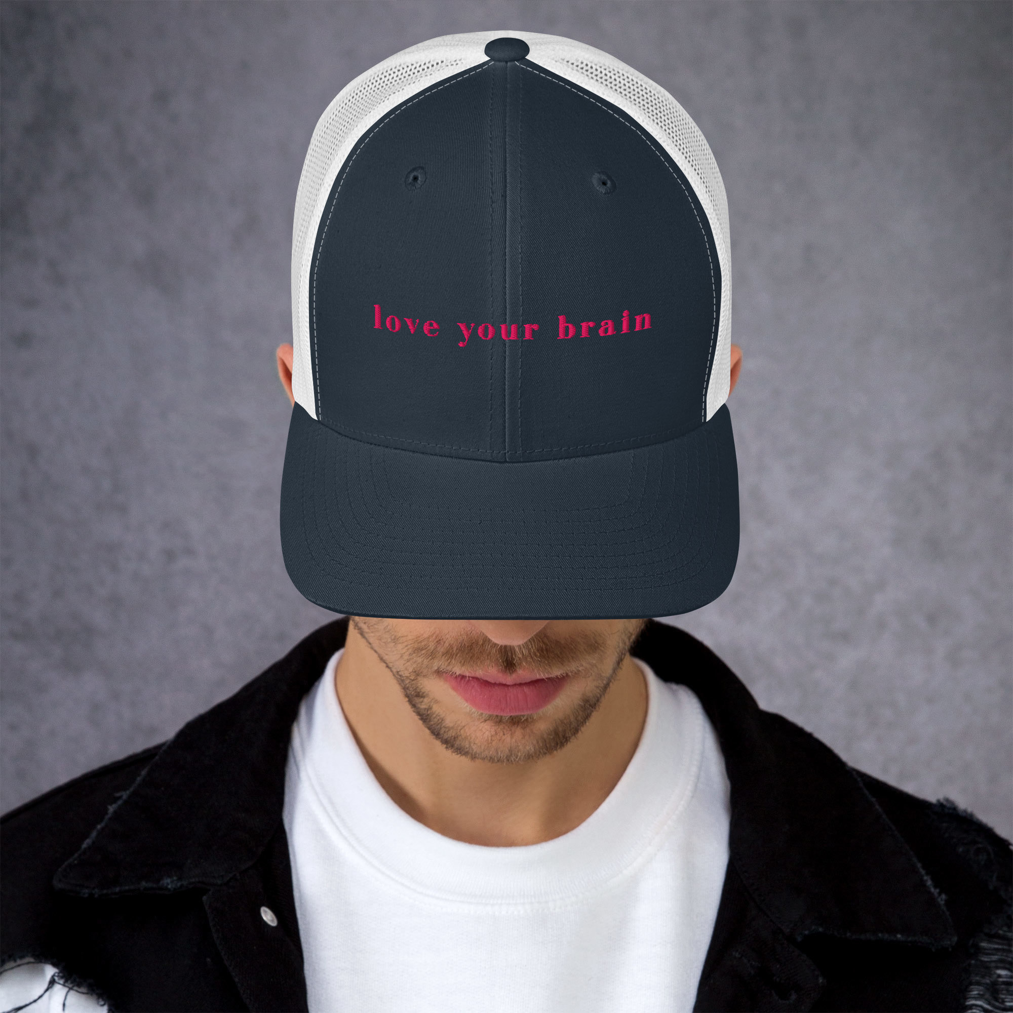 Love Your Brain™ Trucker Cap - Image 46