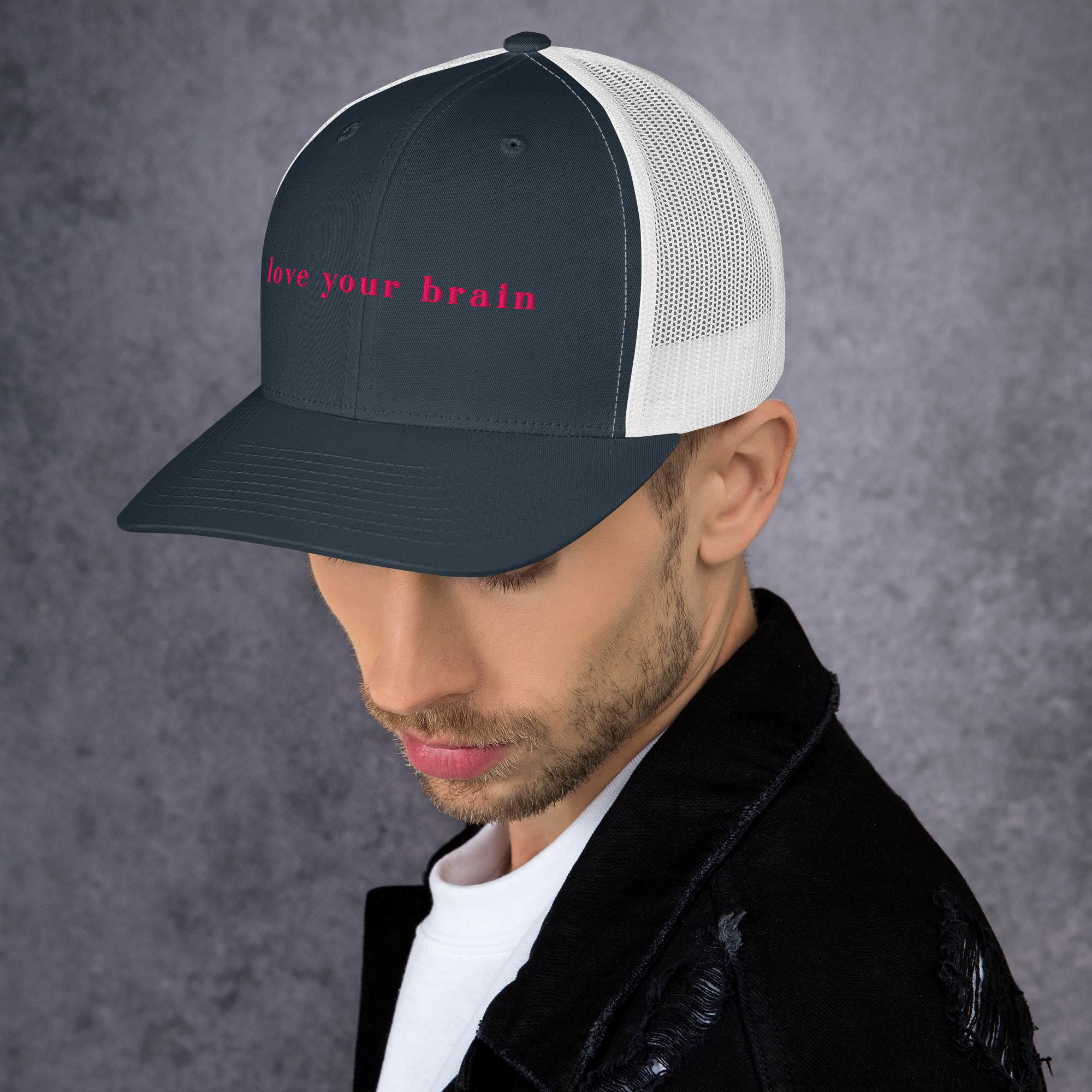 Love Your Brain™ Trucker Cap - Image 47
