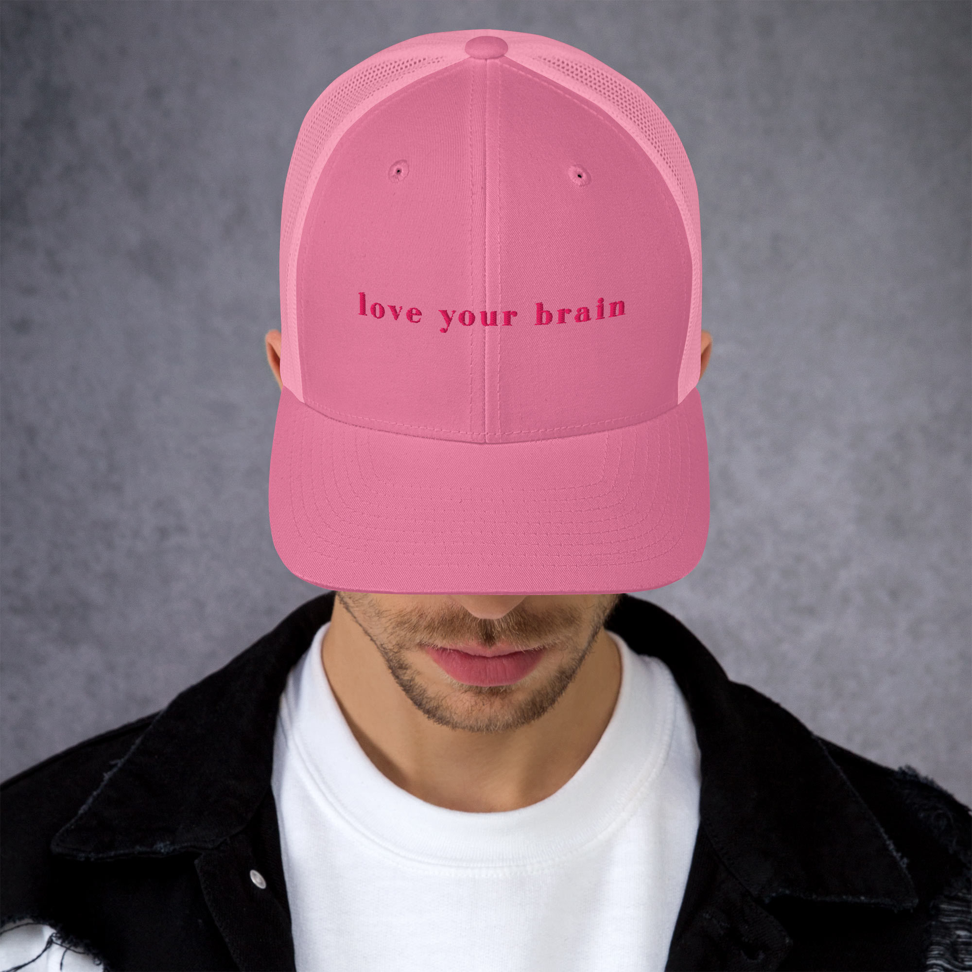 Love Your Brain™ Trucker Cap - Image 76
