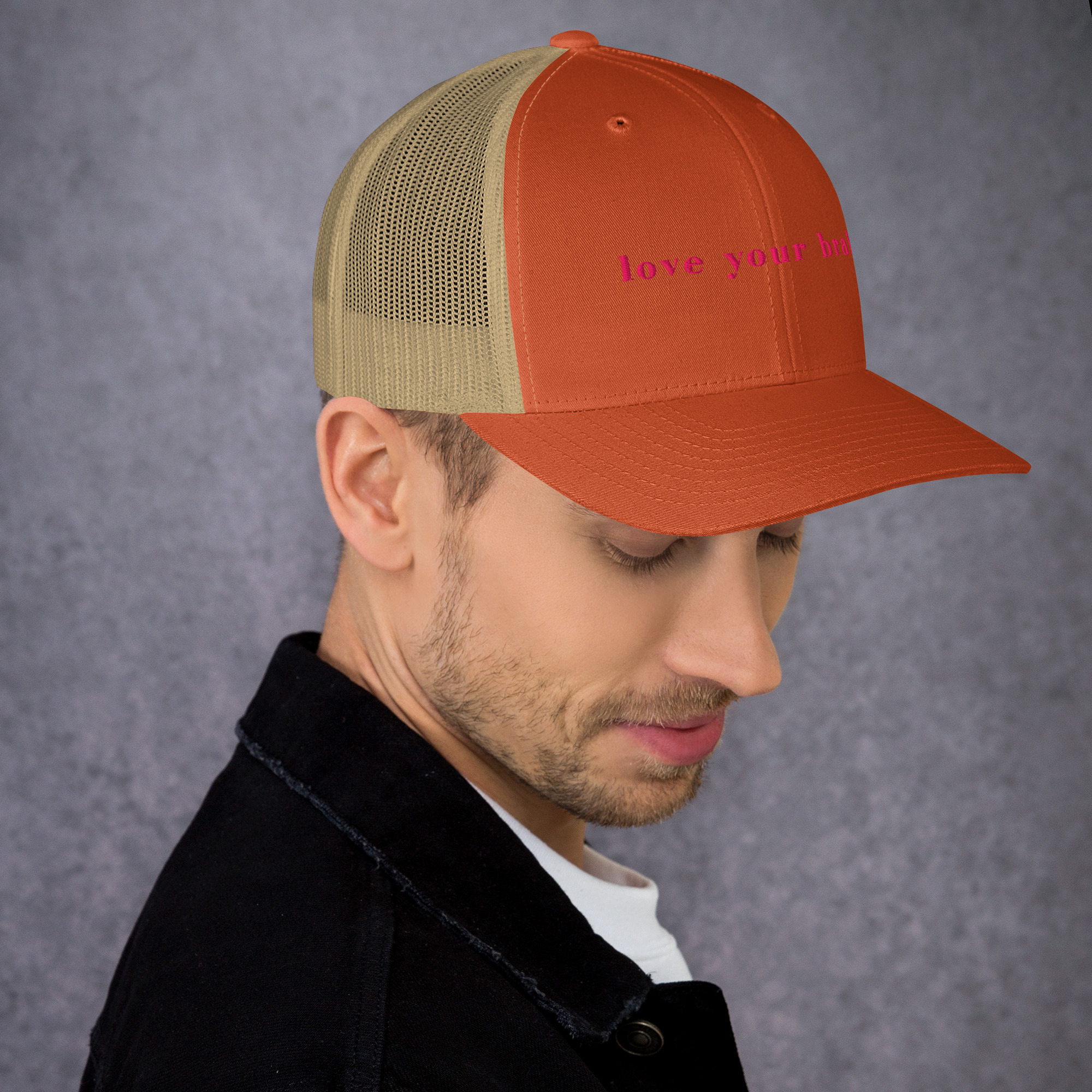 Love Your Brain™ Trucker Cap - Image 24