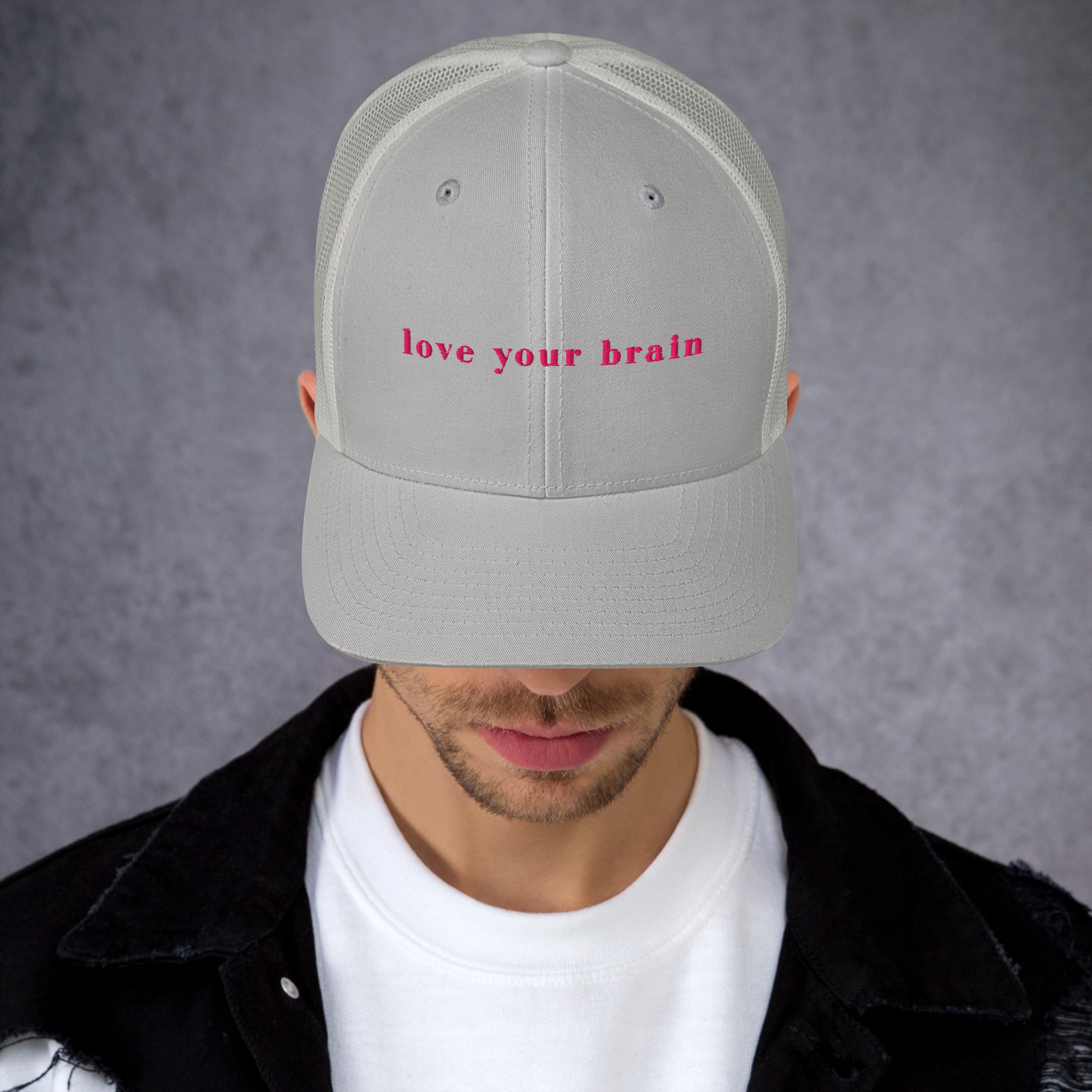 Love Your Brain™ Trucker Cap - Image 85