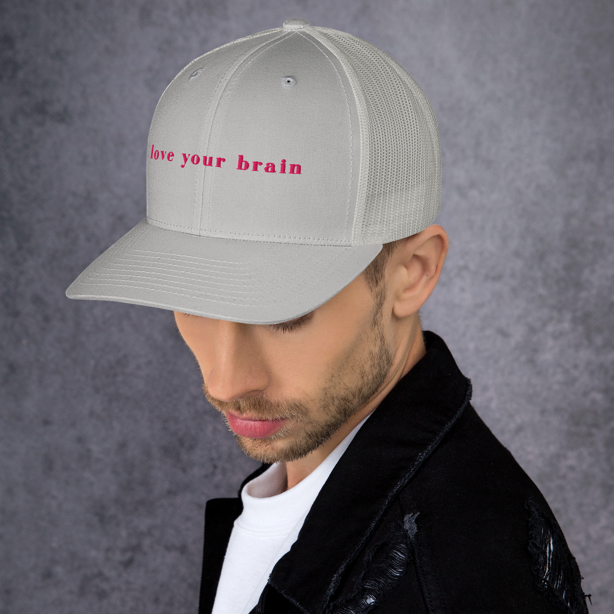 Love Your Brain™ Trucker Cap - Image 86