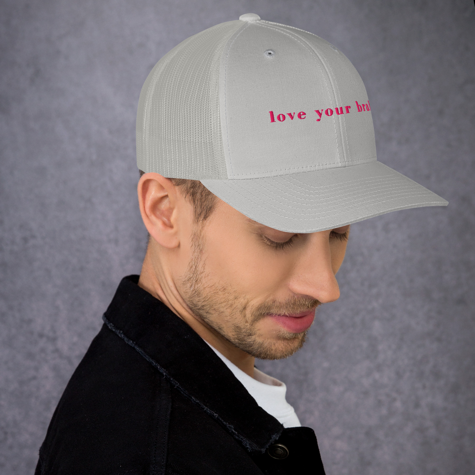 Love Your Brain™ Trucker Cap - Image 32