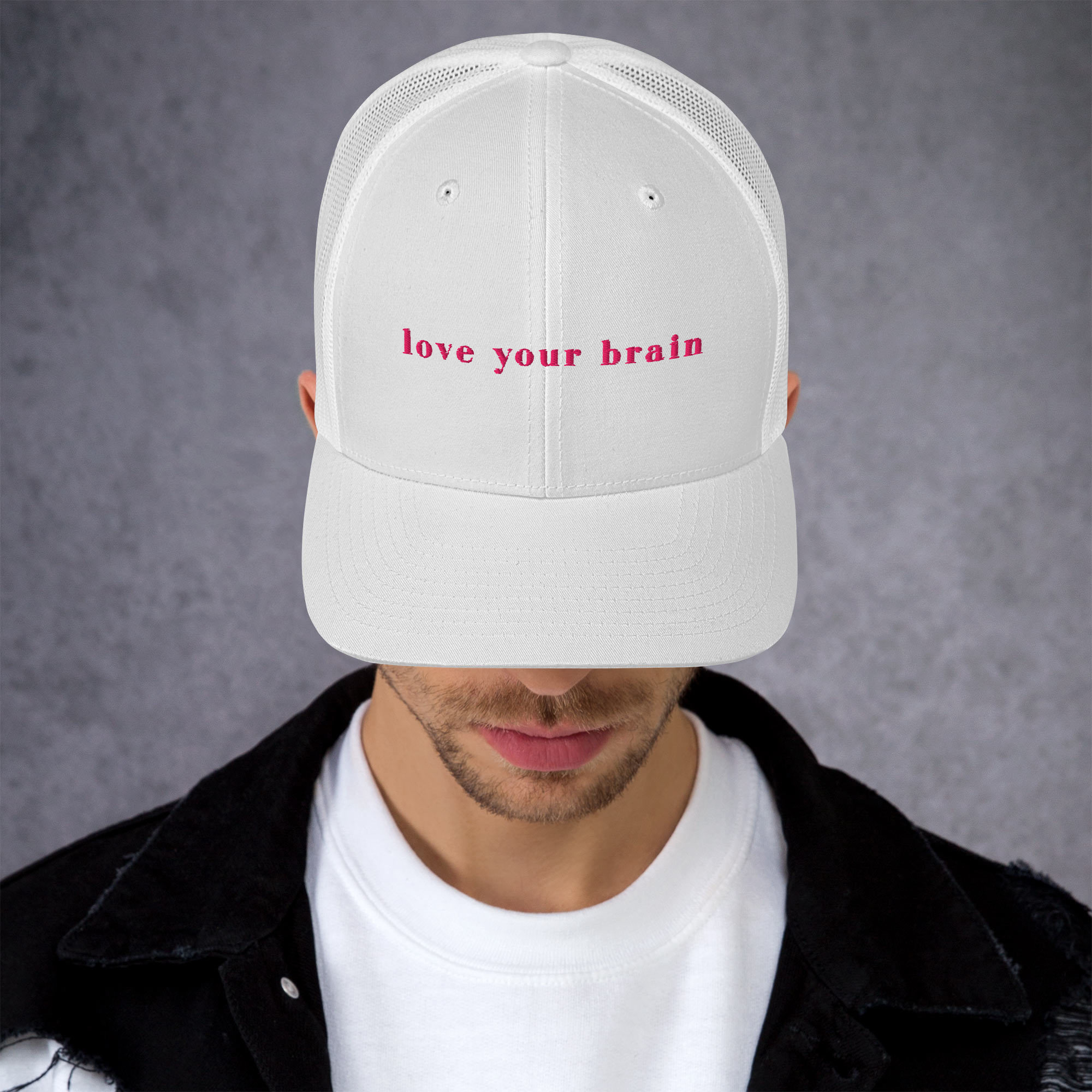 Love Your Brain™ Trucker Cap - Image 39