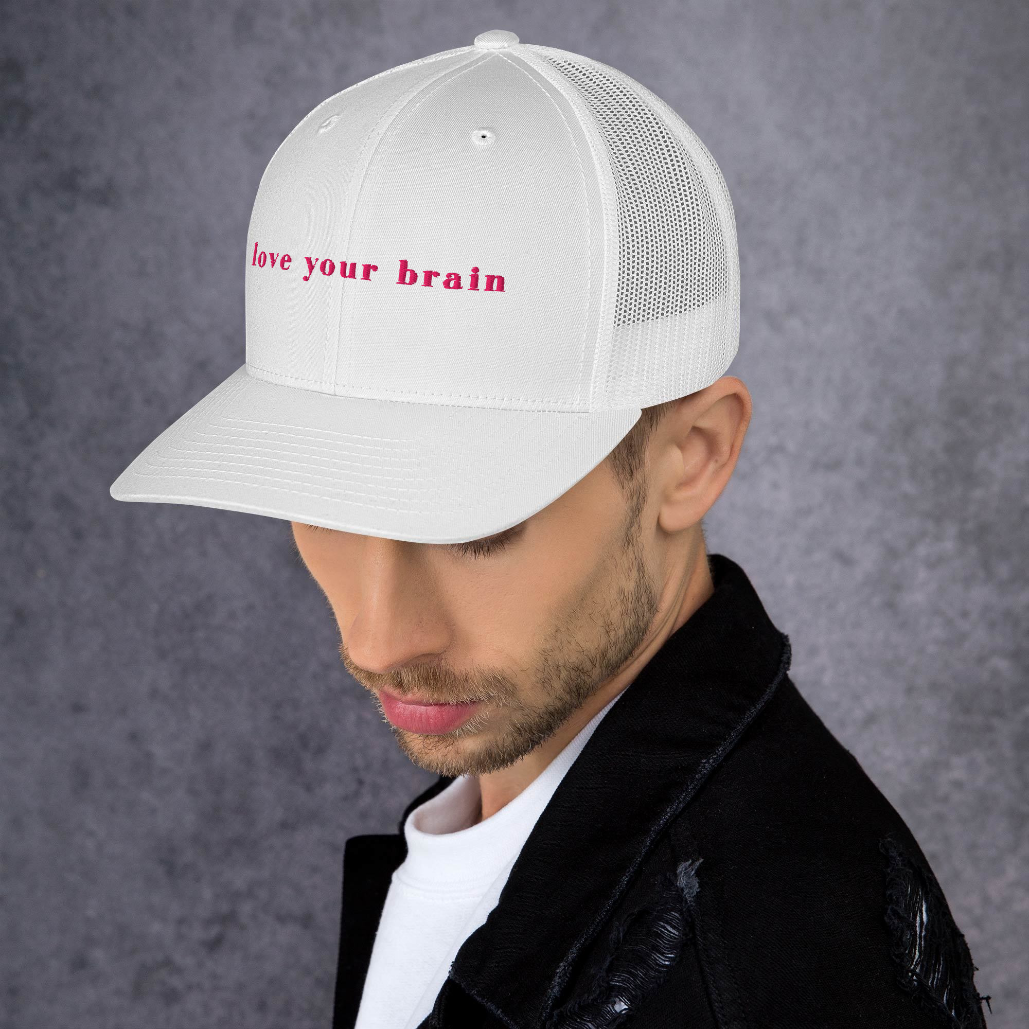 Love Your Brain™ Trucker Cap - Image 94
