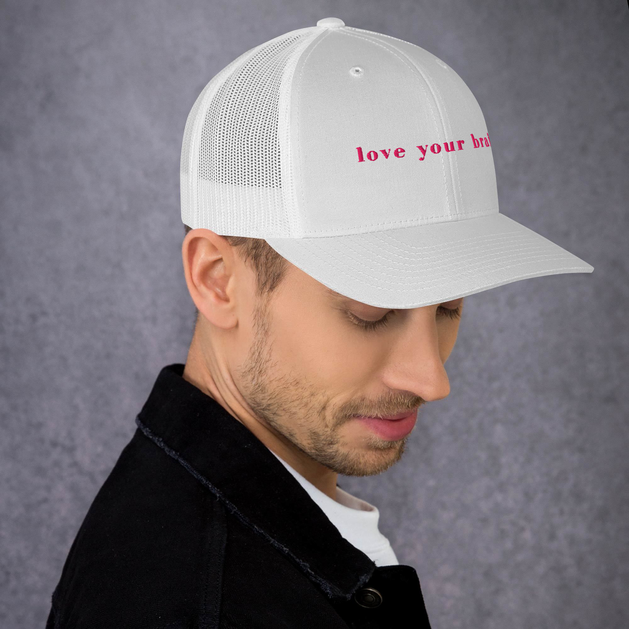 Love Your Brain™ Trucker Cap - Image 95