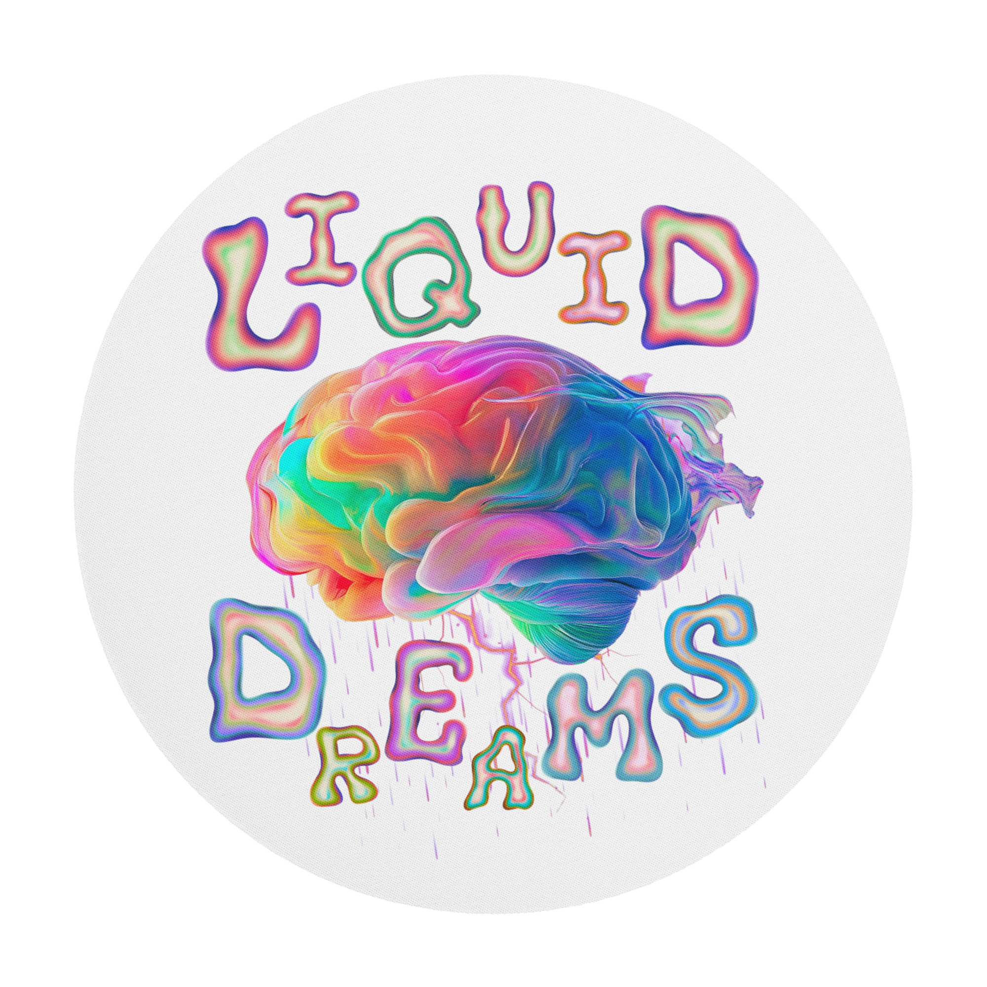 Liquid Dreams™ Round Mouse Pad