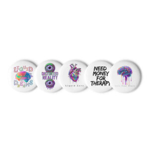 The Psychpod™ Signature Pin Set