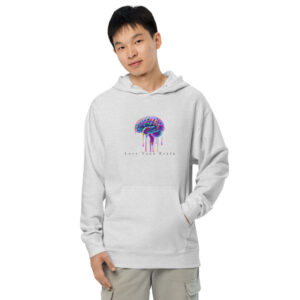 Love Your Brain™ Hoodie — Go Gray Edition