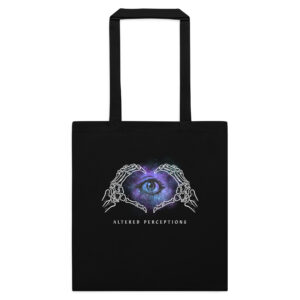 Altered Perceptions™: Black Edition Cotton Tote Bag
