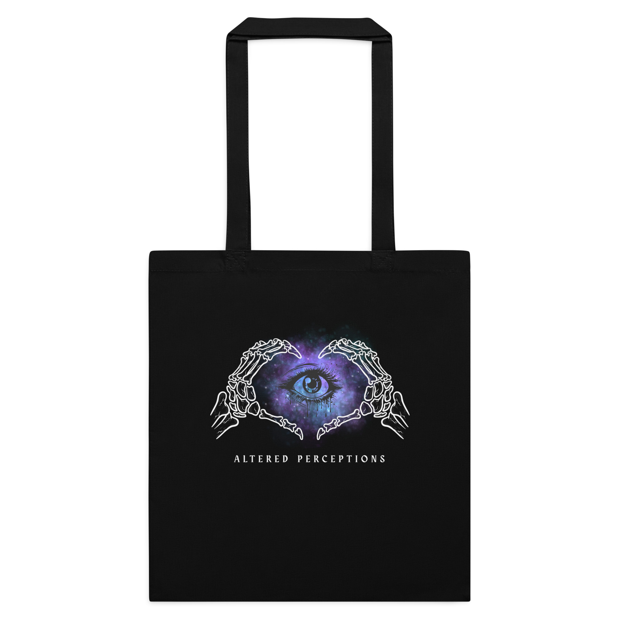 Altered Perceptions™: Black Edition Cotton Tote Bag