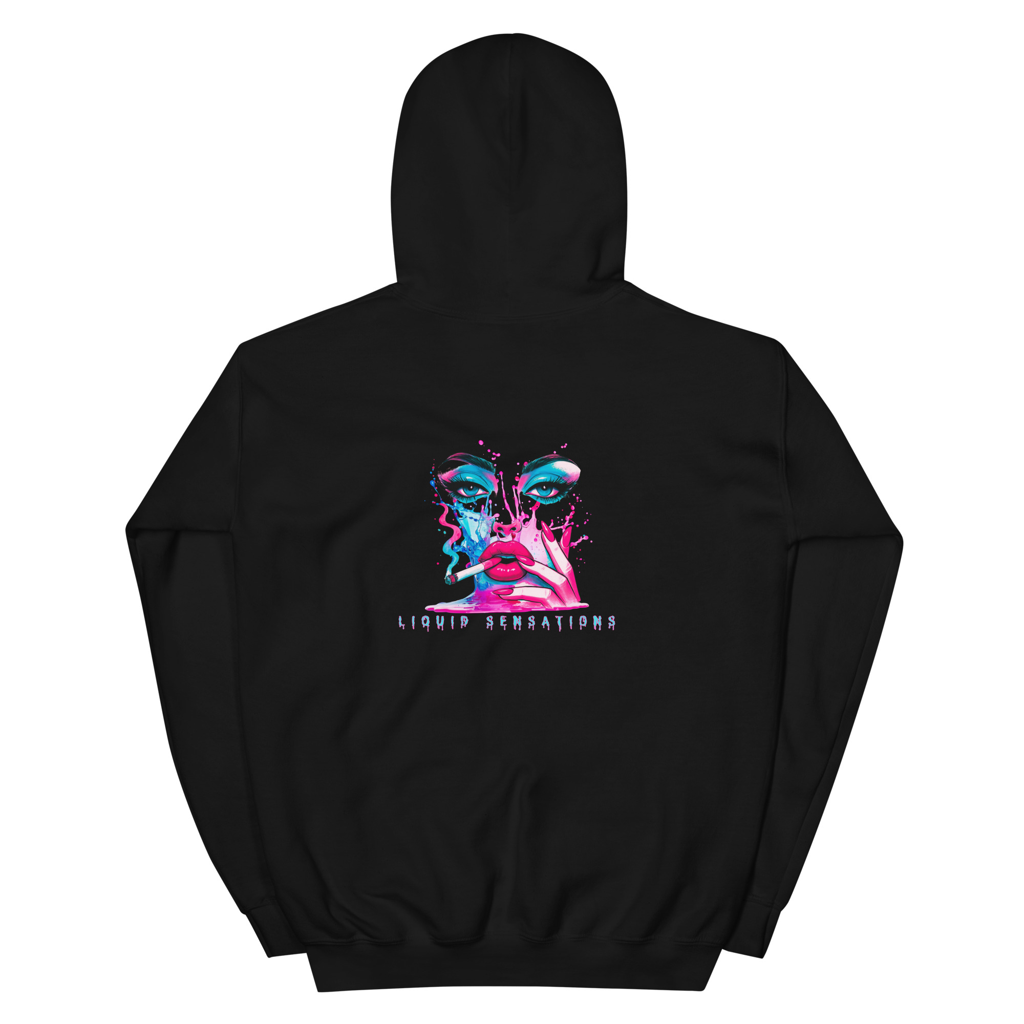 Liquid Sensations™ Black Edition Unisex Hoodie - Image 3