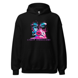 Liquid Sensations™ Black Edition Unisex Hoodie