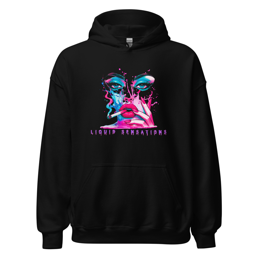 Liquid Sensations™ Black Edition Unisex Hoodie