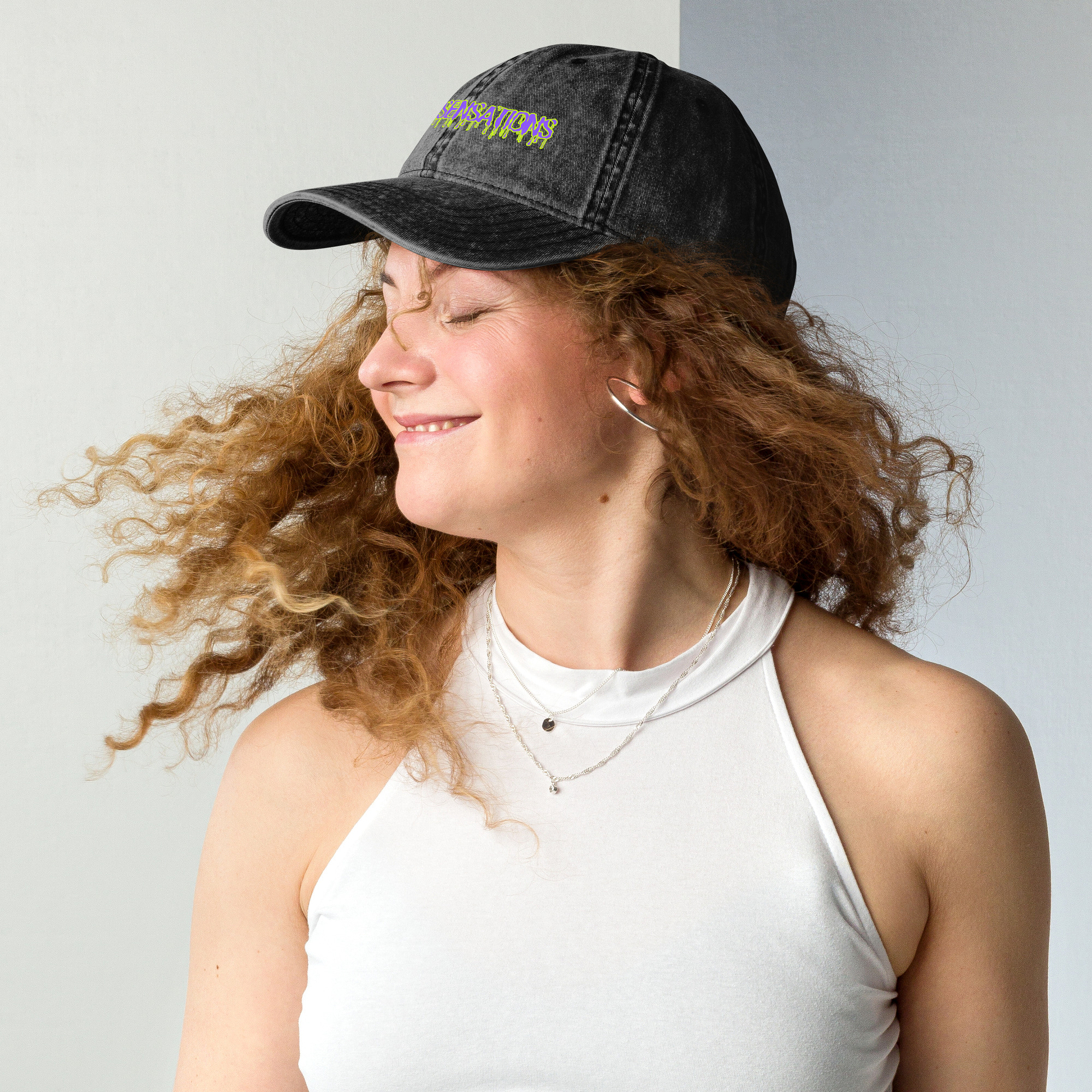Liquid Sensations™ Vintage Cotton Twill Cap - Image 2